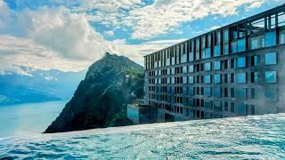 BURGENSTOCK RESORT Switzerland | Spectacular 5 Star Resort on Lake Lucerne (4K Full Tour)