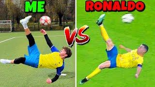 RECREATING VIRAL FOOTBALL MOMENTS!!