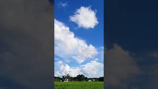 Moving Clouds ️ Time lapse| Satisfying video  #shorts