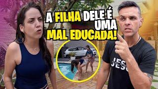 A filha do meu namorado é m4l educada e apronta todas comigo! Não suporto!