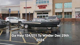 Ga Hwy 124/211 To Winder Dec 29th 2024 #driving #tour #auto #video #youtube