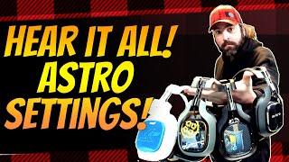 Best Astro Settings for PUBG! Hear Everything!