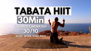 Tabata HIIT 30 Min Full Body WORKOUT / Tabata 30/10 / Interval Training