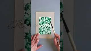 Using Embossing Folders With Watercolours