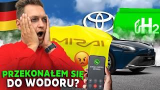 PODRÓŻ WODOROWĄ TOYOTĄ MIRAI DO NIEMIEC  DROŻEJ NIŻ TESLĄ? Czy to jest przyszłość motoryzacji?