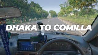 POV Drive || Dhaka to Comilla Car Ride || Miami Restaurant || Toyota Sprinter 110