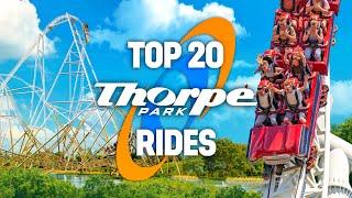 TOP 20 Rides at Thorpe Park!!