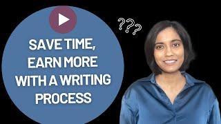 Why do medical and health writers use a set process to write?