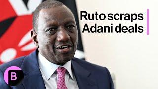 Kenya's Ruto Scraps $2.6 Billion Adani Deals in Wake of US Indictment