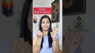 Navel Displacement? Try this easy method to fix the problem #acupressure