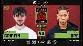 BATB 12: Jamie Griffin Vs. Lil Dre - Round 4 | Battle At The Berrics - Presented By Cariuma