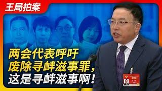 Wang Sir's News Talk | The abolishment of criminal provocation is nothing more than a pipedream