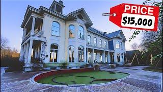 Abandoned Luxury Homes Selling for Dirt Cheap!