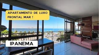 Ipanema, Apartamento de LUXO com vista panorâmica da Praia de Ipanema - Avenida Vieira Souto.