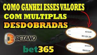  Bet 365 - Ganhei Mais de R$ 1500 Com Múltiplas Desdobradas - Betano DESDOBRAMENTO 4 DUPLOS