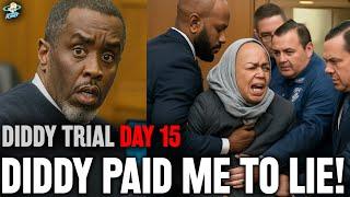 Diddy Trial Day 15: "Diddy PAID Me To LIE!" Hotel Employee Sold Evidence?! OUTBURST In Court!