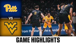 Pitt vs. West Virginia Game Highlights | 2023-24 ACC Men's Basketball