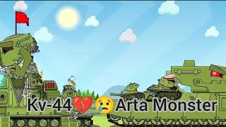 Kv-44 and Arta Monster friendship ended?  (Homeanimations) Edit