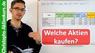 Welche Aktien kann man jetzt noch kaufen?