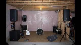 Transforming my basement into the "Band Room"