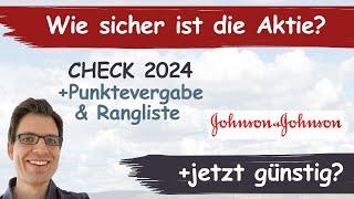 Johnson & Johnson Aktienanalyse 2024: Wie sicher ist die Aktie? (+günstig bewertet?)