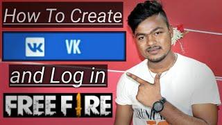 how to create vk account in free fire | vk account kaise banaye