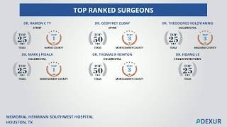Top Ranked Surgeons at Memorial Hermann Southwest Hospital, Texas