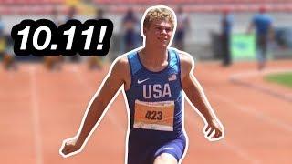 Matt Boling Wins Pan Am U20 Championships 100m