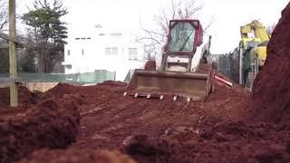 Moving a pile of dirt