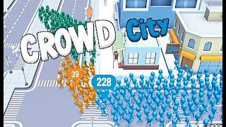 Crowd City World Record Map Control: 100.00% WELCOME TO CNR TKG GAMES CHANNEL