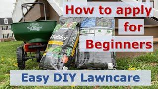 [Turf Builder Triple Action] When/How to Apply for Beginners, Easy DIY Lawncare, Do's and Don'ts