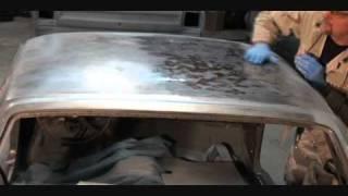 Classic Car Restoration-How To Prep Your Surface Rusted Metal. Part 2