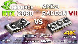 RADEON VII vs RTX 2080 Test in 8 Games