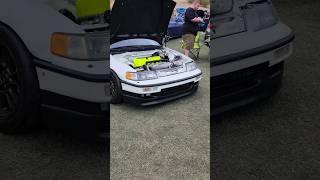 k swapped crx with nitrous looks awesome #honda #jdm #vtec #kseries #fast #modified