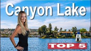 Top 5 things to do in Canyon Lake CA / PRIVATE GATED COMMUNITY TOUR 2024