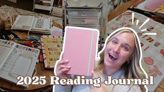 2025 Reading Journal Set Up  | Supplies, Spreads & Inspo!