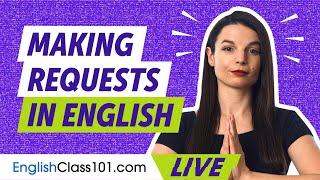 How to make commands and requests in English