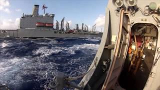 Life underway on a US Navy Ship