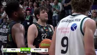 Recap: RÖMERSTROM Gladiators Trier vs. Uni Baskets Münster - PO Spiel 1 | Zusammenfassung