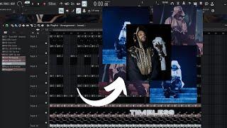 HOW TO MAKE  BEATS LIKE TIMELESS FOR PLAYBOI CARTI USING STOCK PLUGINS  | I AM MUSIC | fl studio 21