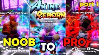 Noob to Pro In Anime Reborn - Obtaining and Evolve Secret & Mythic, Meta Unit!!! | Roblox