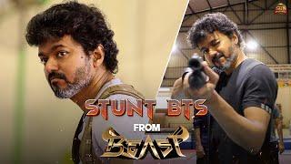 Exclusive BTS from the Super Cool Stunt Rehearsal of #Beast | Thalapathy Vijay | Sun Pictures