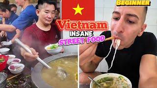 24 Hours of VIETNAM STREET FOOD in Hanoi!! Vietnam Noodles + BEST Breakfast in Vietnam!