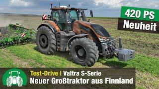 Test-Drive Valtra S416 | Agritechnica Neuheit | S-Serie | 420 PS | Traktoren