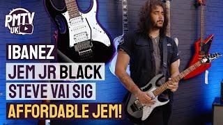 Ibanez JEM Jr - BLACK Finish | The Affordable Steve Vai Signature! - Review & Demo