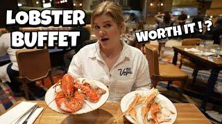 I Tried Palms $65 All You Can Eat Lobster & Crab Buffet in Las Vegas!