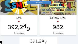 SML Logan's New Channel Me vs Logan Sub Count!