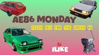 ILIKE VLOGS: BIG DAY FOR THE GREEN AE86!!