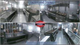 8x20 Concession Trailers For Sale | Concession Nation