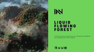 Liquid Forest Landscape in Houdini using FLIP (Patreon Tutorial)